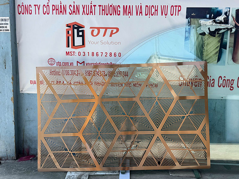 Cắt CNC laser kim loại (inox, nhôm, sắt, thép) giá rẻ theo yêu cầu