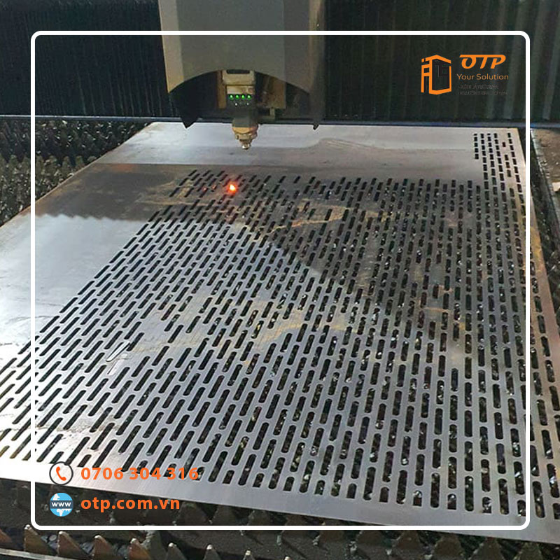 Cắt cnc laser kim loại inox, thép, nhôm, đồng, sắt tại Vũng Tàu