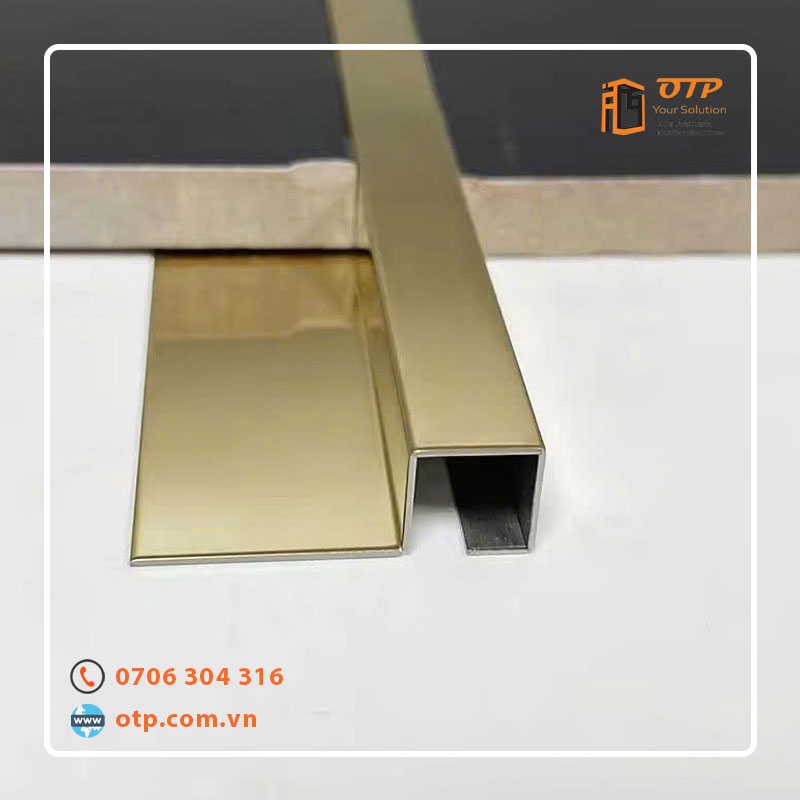 Nẹp inox chữ P